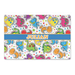 Dinosaur Print Large Rectangle Car Magnet (Personalized)