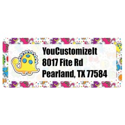 Dinosaur Print Return Address Labels (Personalized)