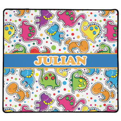 Dinosaur Print XL Gaming Mouse Pad - 18" x 16" (Personalized)