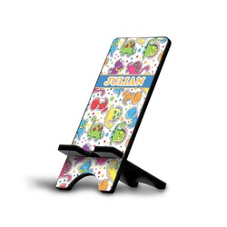 Dinosaur Print Cell Phone Stand (Small) (Personalized)