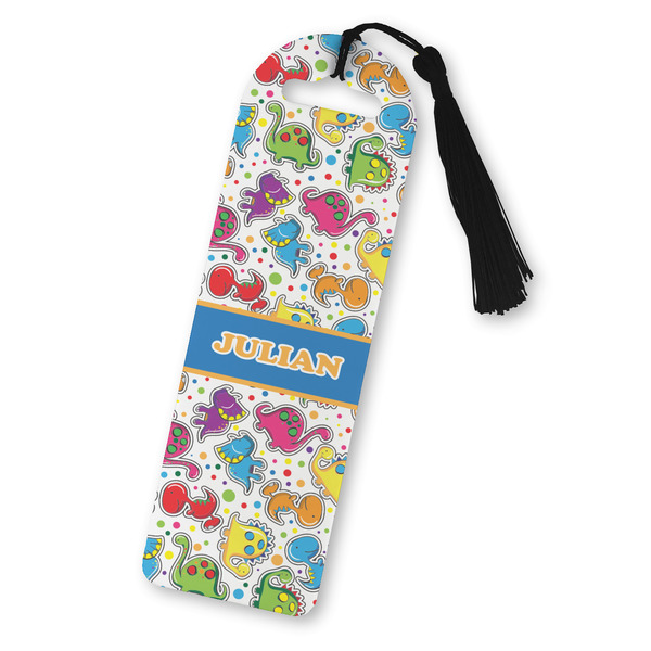 Custom Dinosaur Print Plastic Bookmark (Personalized)