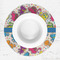 Dinosaur Print Round Linen Placemats - LIFESTYLE (single)