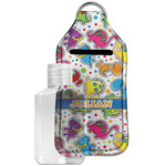 Dinosaur Print Hand Sanitizer & Keychain Holder - Large (Personalized)