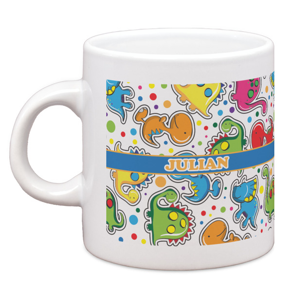 Custom Dinosaur Print Espresso Cup (Personalized)