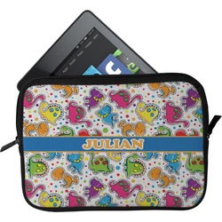 Dinosaur Print Tablet Case / Sleeve (Personalized)