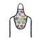 Dinosaur Print Wine Bottle Apron - FRONT/APPROVAL