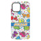 Dinosaur Print iPhone 15 Plus Tough Case - Back