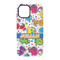 Dinosaur Print iPhone 15 Tough Case - Back