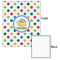 Dots & Dinosaur 20x24 - Matte Poster - Front & Back