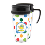 Dots & Dinosaur Acrylic Travel Mug (Personalized)