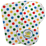 Dots & Dinosaur Burp Cloth (Personalized)