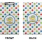 Dots & Dinosaur Clipboard (Legal) (Front + Back)