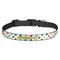 Dots & Dinosaur Dog Collar - Medium - Front