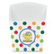 Dots & Dinosaur French Fry Favor Box - Front View