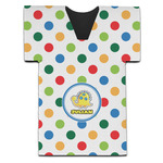 Dots & Dinosaur Jersey Bottle Cooler (Personalized)