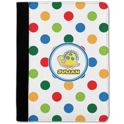 Dots & Dinosaur Notebook Padfolio w/ Name or Text