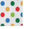 Dots & Dinosaur Microfiber Dish Rag - DETAIL