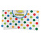 Dots & Dinosaur Microfiber Dish Rag - FOLDED (half)