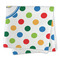 Dots & Dinosaur Microfiber Dish Rag - FOLDED (square)