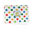 Dots & Dinosaur Microfiber Dish Towel - FOLDED HALF