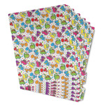 Dots & Dinosaur Binder Tab Divider - Set of 6 (Personalized)