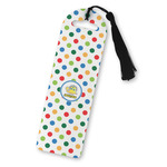 Dots & Dinosaur Plastic Bookmark (Personalized)