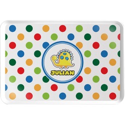 Dots & Dinosaur Serving Tray (Personalized)
