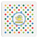 Dots & Dinosaur Paper Dinner Napkins (Personalized)