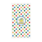 Dots & Dinosaur Guest Towels - Full Color - Standard (Personalized)