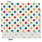 Dots & Dinosaur Tissue Paper - Heavyweight - Medium - Front & Back