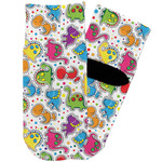 Dots & Dinosaur Toddler Ankle Socks