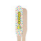 Dots & Dinosaur Wooden Food Pick - Paddle - Single Sided - Front & Back