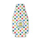 Dots & Dinosaur Zipper Bottle Cooler - Set of 4 - FRONT