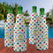 Dots & Dinosaur Zipper Bottle Cooler - Set of 4 - LIFESTYLE