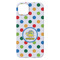 Dots & Dinosaur iPhone 14 Plus Case - Back