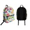 Dinosaur Print & Dots Backpack front and back - Apvl