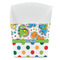 Dinosaur Print & Dots French Fry Favor Box - Front View