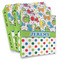 Dinosaur Print & Dots Full Wrap Binders - PARENT/MAIN