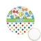 Dinosaur Print & Dots Icing Circle - XSmall - Front