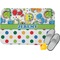 Dinosaur Print & Dots Memory Foam Bath Mats