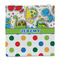 Dinosaur Print & Dots Party Favor Gift Bag - Gloss - Front