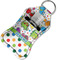 Dinosaur Print & Dots Sanitizer Holder Keychain - Small in Case