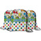 Dinosaur Print & Dots String Backpack - MAIN