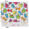 Dinosaur Print & Dots Tissue Paper - Lightweight - Medium - Front & Back