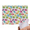 Dinosaur Print & Dots Tissue Paper Sheets - Main