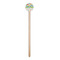 Dinosaur Print & Dots Wooden 6" Stir Stick - Round - Single Stick