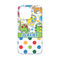 Dinosaur Print & Dots iPhone 13 Mini Case - Back