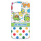 Dinosaur Print & Dots iPhone 13 Pro Max Case - Back