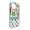 Dinosaur Print & Dots iPhone 13 Pro Tough Case -  Angle