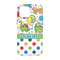 Dinosaur Print & Dots iPhone 13 Pro Tough Case - Back